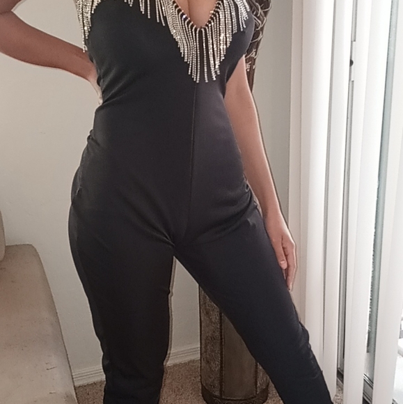 Multicolored Striped Rompers - Picture 4 of 16